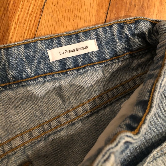 Size 26 Frame Denim Le Grand Garçon - Picture 4 of 7
